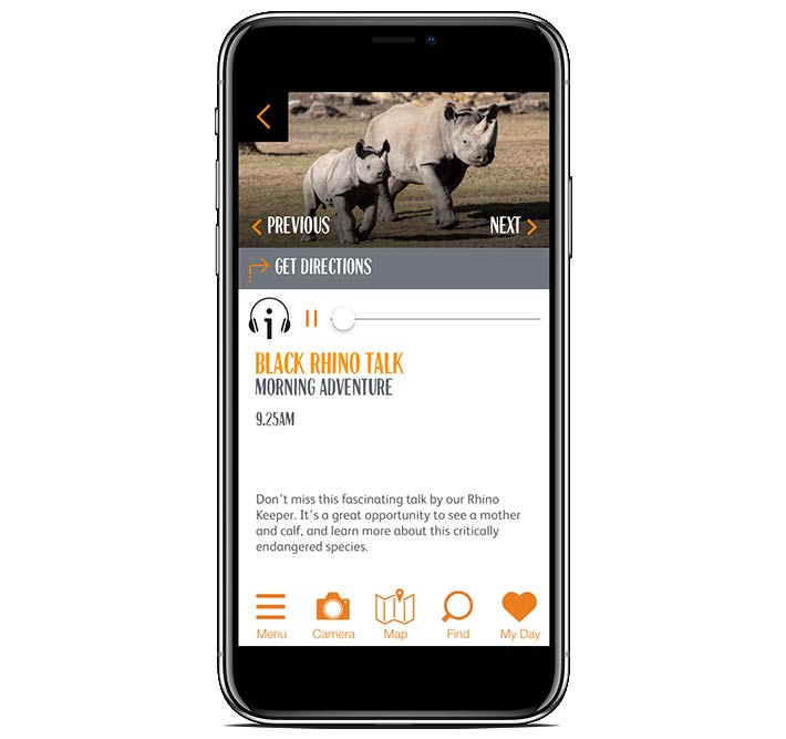 Learn about our animals along the way