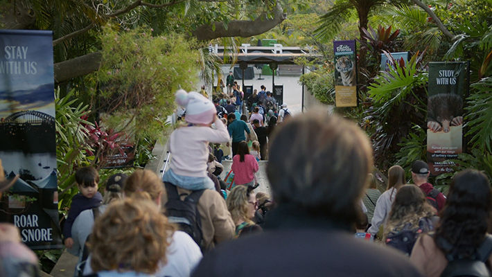 Entrance to Taronga Zoo