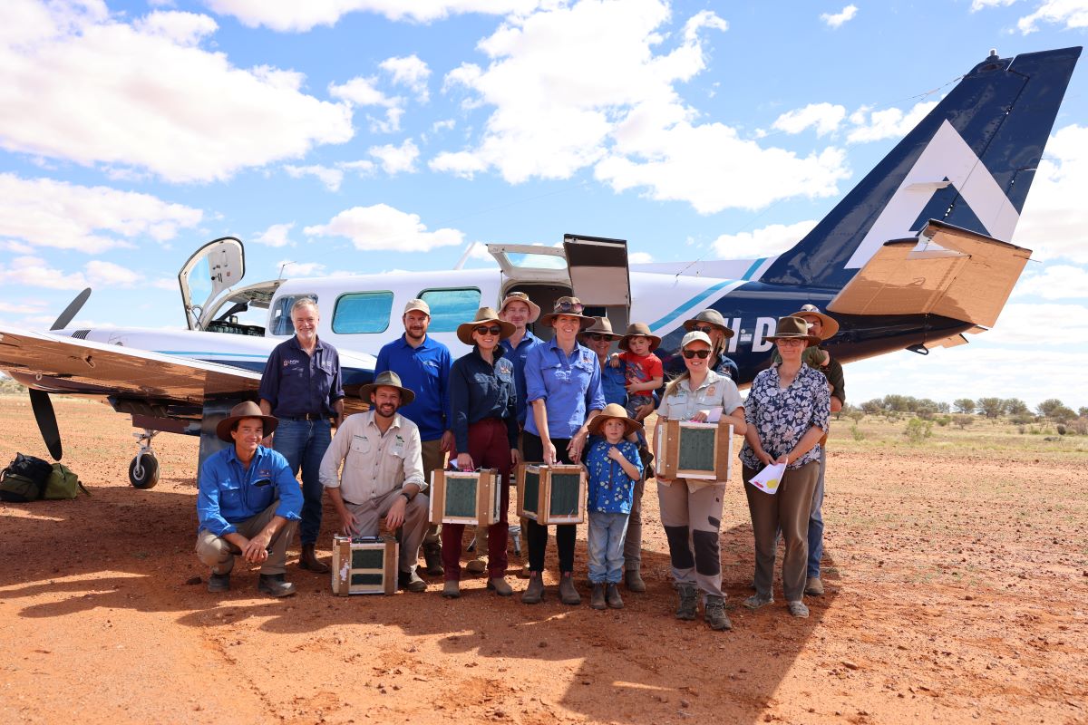 Taronga and Partners at Sturt National Park