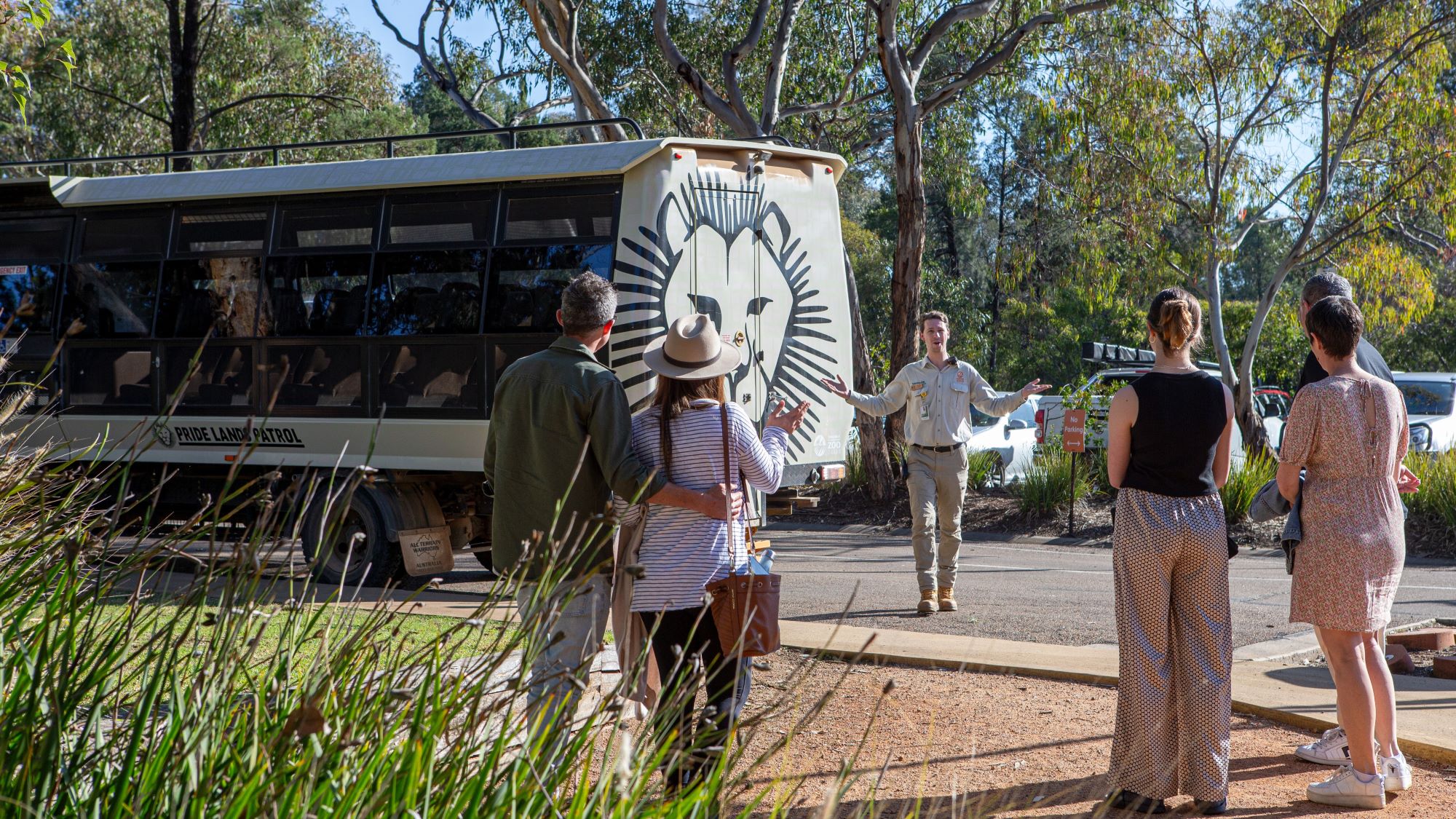 Climb aboard our purpose-built patrol truck