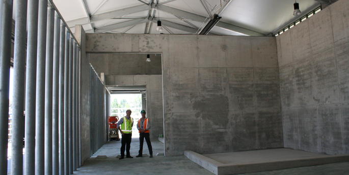 Zoo's new Elephant facility nearing completion