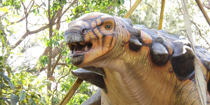 Dinosaurs Appear at Taronga Zoo